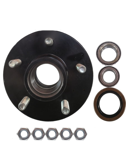 5 on 5 1/2 Trailer Idler Hub Assembly, With Grease and Bearings 3500lb - Drag Star Trailers